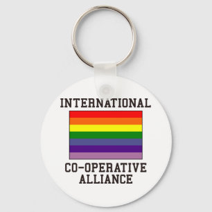 Porte-clés Drapeau de l'Alliance coopérative
