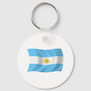 Porte-clés Drapeau de l'Argentine