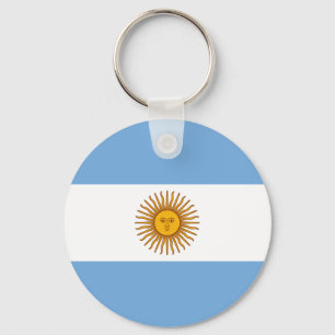 Porte-clés Drapeau de l'Argentine Bandera De Argentine