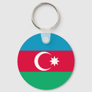 Porte-clés Drapeau de l'Azerbaïdjan patriotique