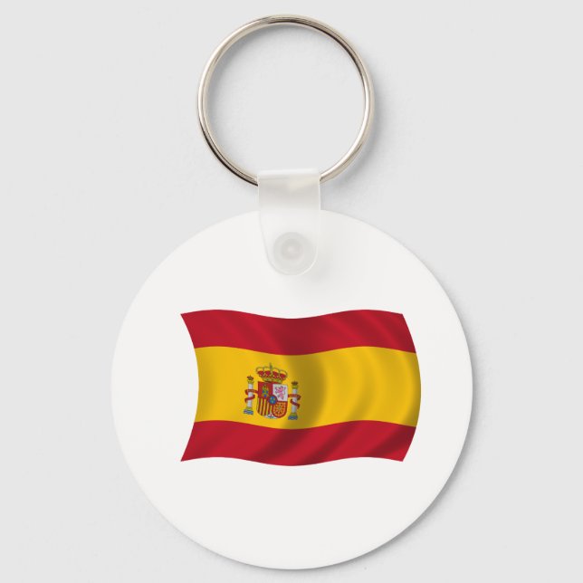 Porte-clés Drapeau de l'Espagne (Recto)
