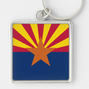 Porte-clés Drapeau de l'État d'Arizona