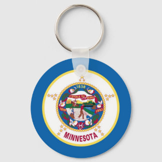 Porte-clés Drapeau de l'État du Minnesota