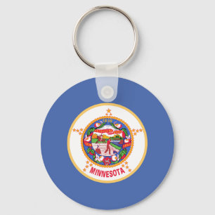 Porte-clés Drapeau de l'État du Minnesota