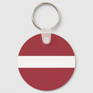 Porte-clés Drapeau de Lettonie