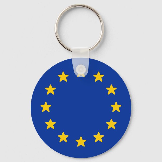Porte-clés Drapeau de l'Europe (Recto)