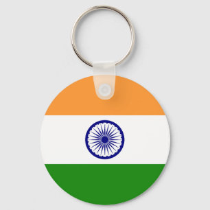 Porte-clés Drapeau de l'Inde