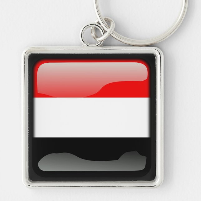 Porte-clés Drapeau de l'Irak (Devant)