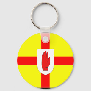 Porte-clés Drapeau de l'Irlande du Nord (Ulster)