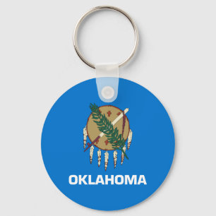 Porte-clés Drapeau de l'Oklahoma