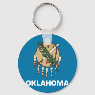 Porte-clés Drapeau de l'Oklahoma