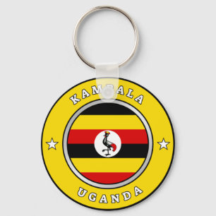 Porte-clés Drapeau de l'Ouganda
