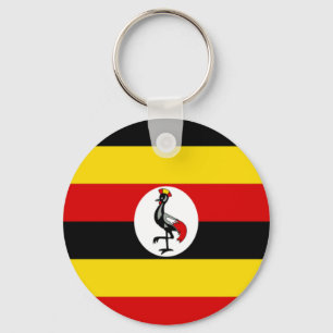 Porte-clés Drapeau de l'Ouganda