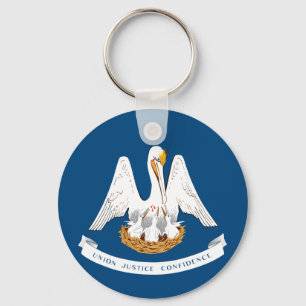 Porte-clés Drapeau de Louisiane