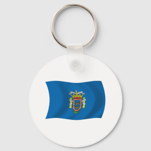Porte-clés Drapeau de Melilla