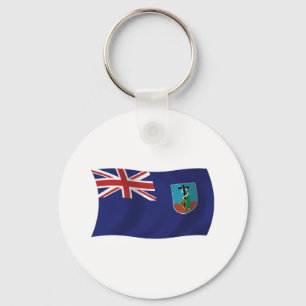 Porte-clés Drapeau de Montserrat