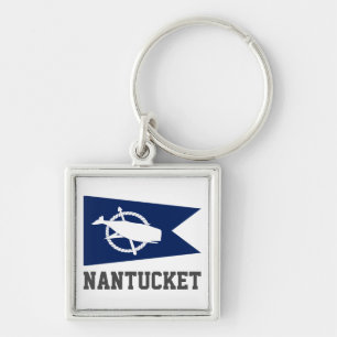 Porte-clés Drapeau de Nantucket, Massachusetts