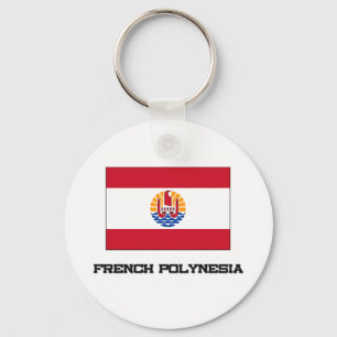 Porte-clés Drapeau de Polynésie française