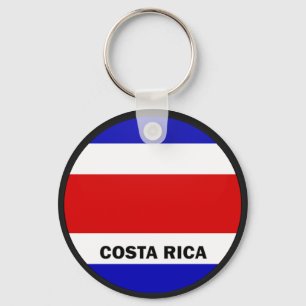 Porte-clés Drapeau de qualité Roundel Costa Rica