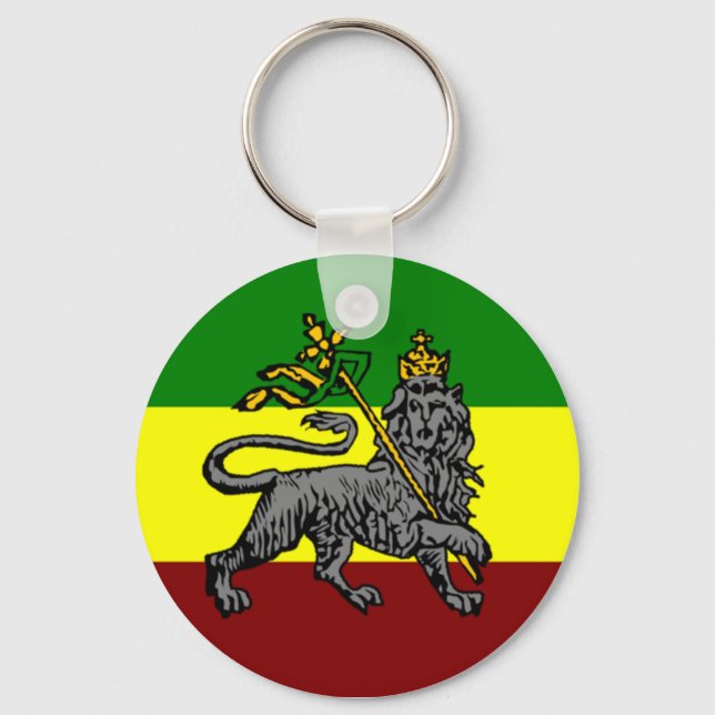 Porte-clés Drapeau de Rasta porte - clés (Recto)