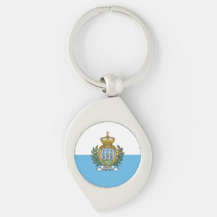 Porte-clés Drapeau de Saint-Marin