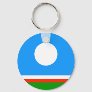 Porte-clés Drapeau de Sakha