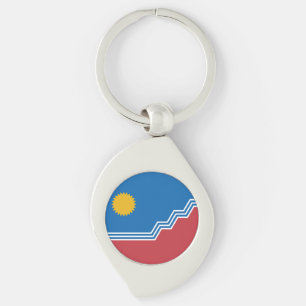 Porte-clés Drapeau de Sioux Falls, Dakota du Sud