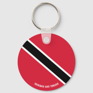 Porte-clés Drapeau de Trinité-et-Tobago Charme patriotique