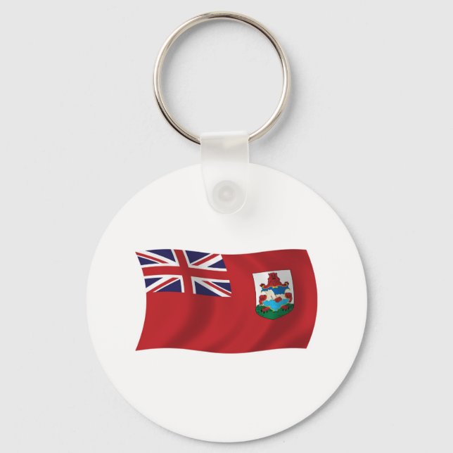 Porte-clés Drapeau des Bermudes (Recto)