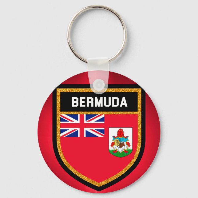 Porte-clés Drapeau des Bermudes (Recto)
