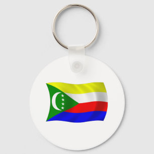 Porte-clés Drapeau des Comores