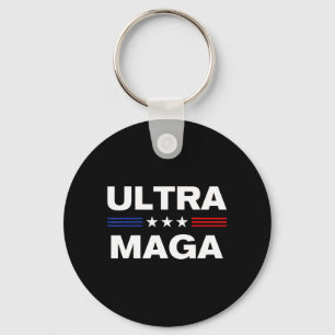 Porte-clés Drapeau des États-Unis Ultra Maga 3