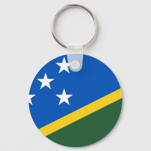 Porte-clés Drapeau des Îles Salomon
