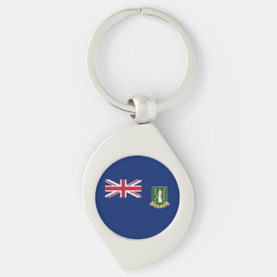 Porte-clés Drapeau des îles Vierges britanniques