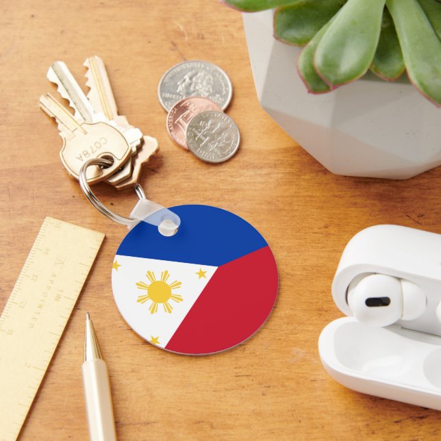 Porte-clés drapeau des Philippines (Bureau)