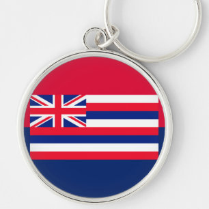 Porte-clés Drapeau d'État d'Hawaii