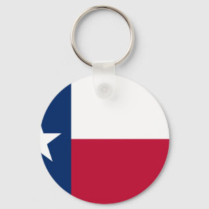 Porte-clés Drapeau d'État du Texas