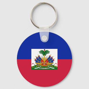 Porte-clés Drapeau d'Haïti