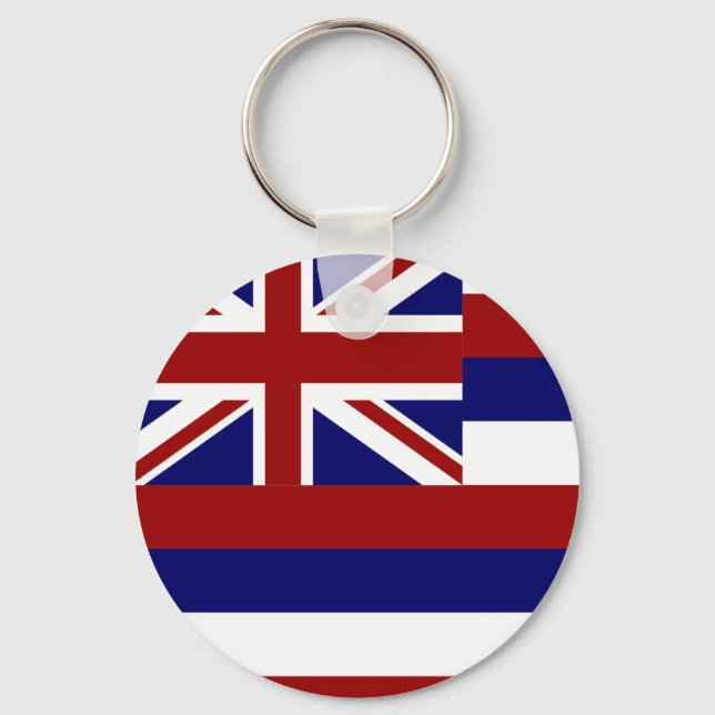 Porte-clés Drapeau d'Hawaï (Recto)