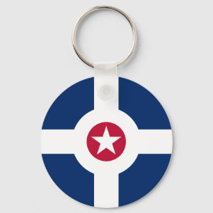 Porte-clés Drapeau d'Indianapolis