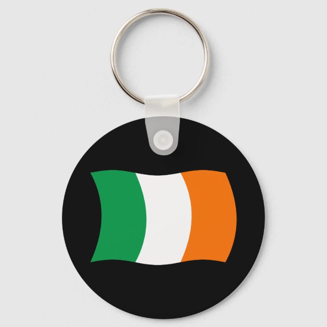 Porte-clés Drapeau d'Irlande (Recto)
