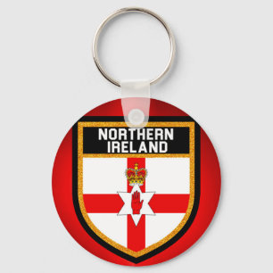 Porte-clés Drapeau d'Irlande du Nord