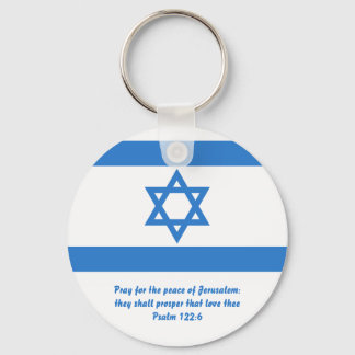 Porte-clés Drapeau d'Israël