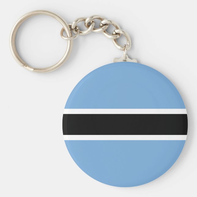 Porte-clés Drapeau du Botswana (Devant)