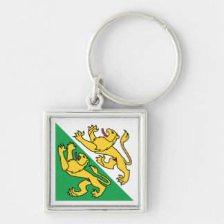 Porte-clés Drapeau du canton de Thurgau, Suisse