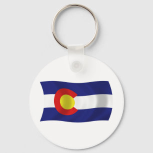 Porte-clés Drapeau du Colorado