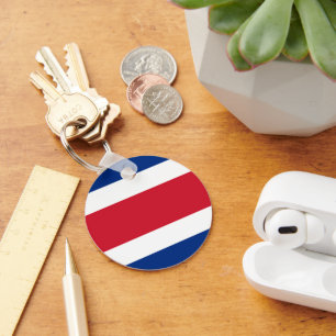Porte-clés Drapeau du Costa Rica