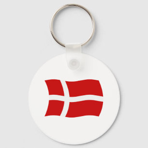 Porte-clés Drapeau du Danemark