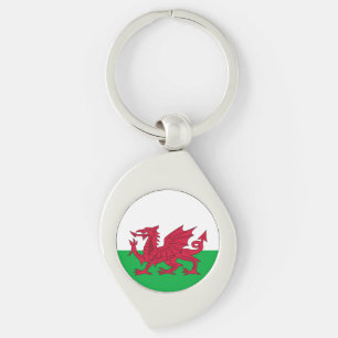Porte-clés Drapeau du dragon gallois Porte - clé