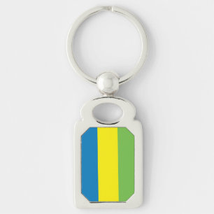Porte-clés Drapeau du Gabon